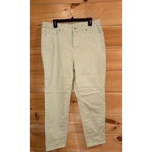 Women's Old Navy Green O.G. Straight High Rise Jeans